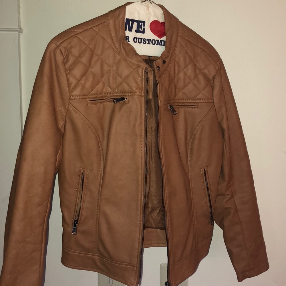 Vegan Leather Jacket